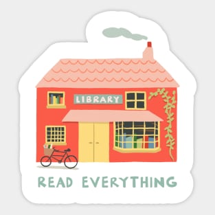 Read Everything Sticker